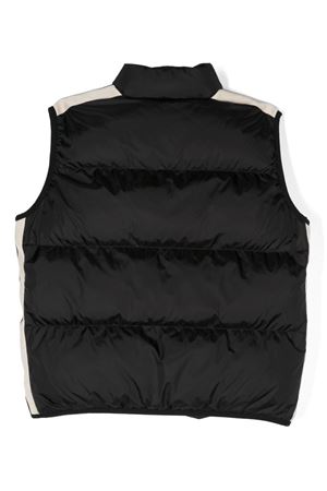 black polyester gilet PALM ANGELS KIDS | PBEJ003F24FAB0011003